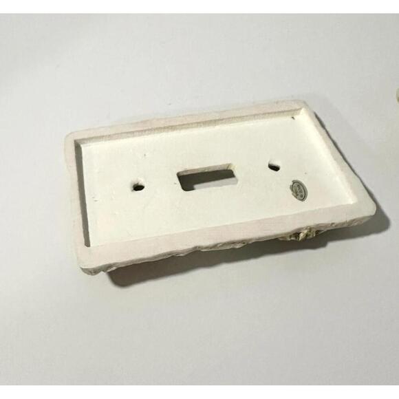 FIGI Vintage Hand Painted Light Switch Cover Set Pomegranate & Floral Design - Picture 8 of 9